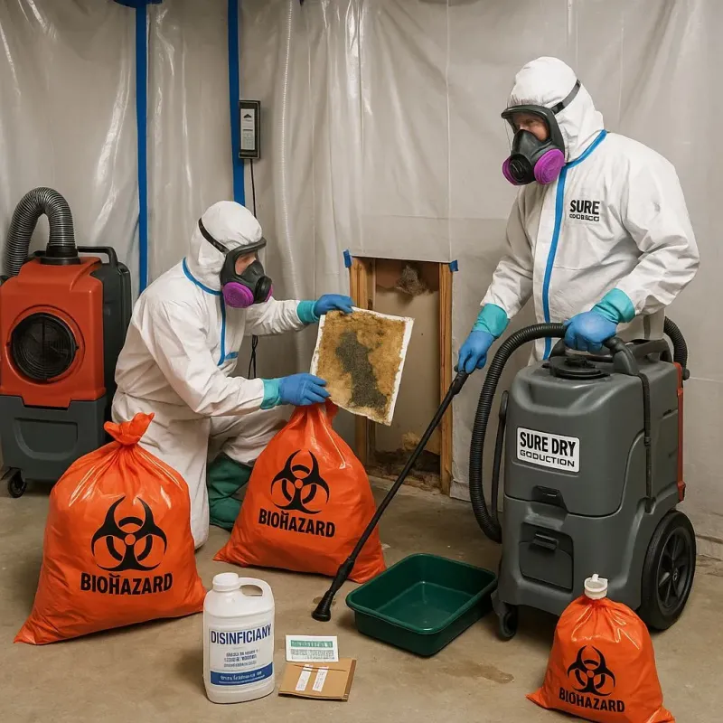 Contaminated Water Handling Protocols process in Orange, CT