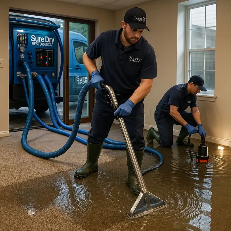Water Extraction and Removal process in Orange, CT